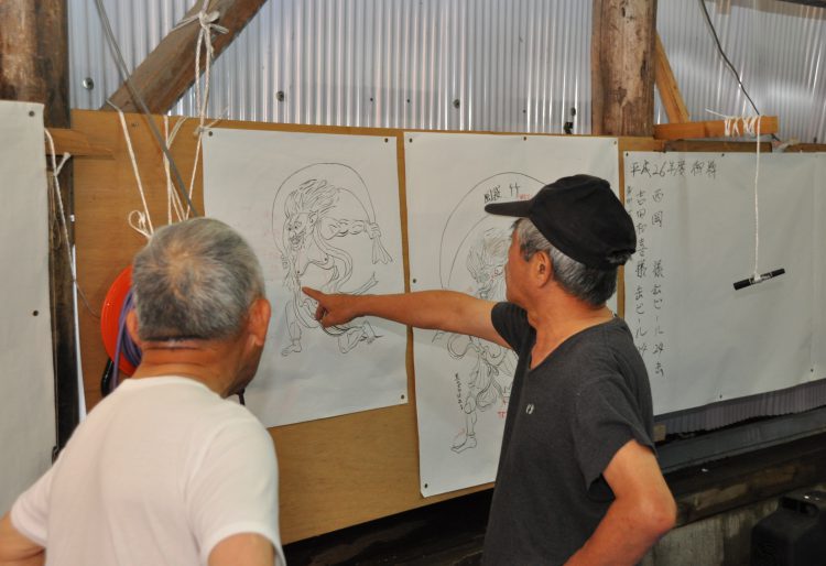 構想～小屋掛け